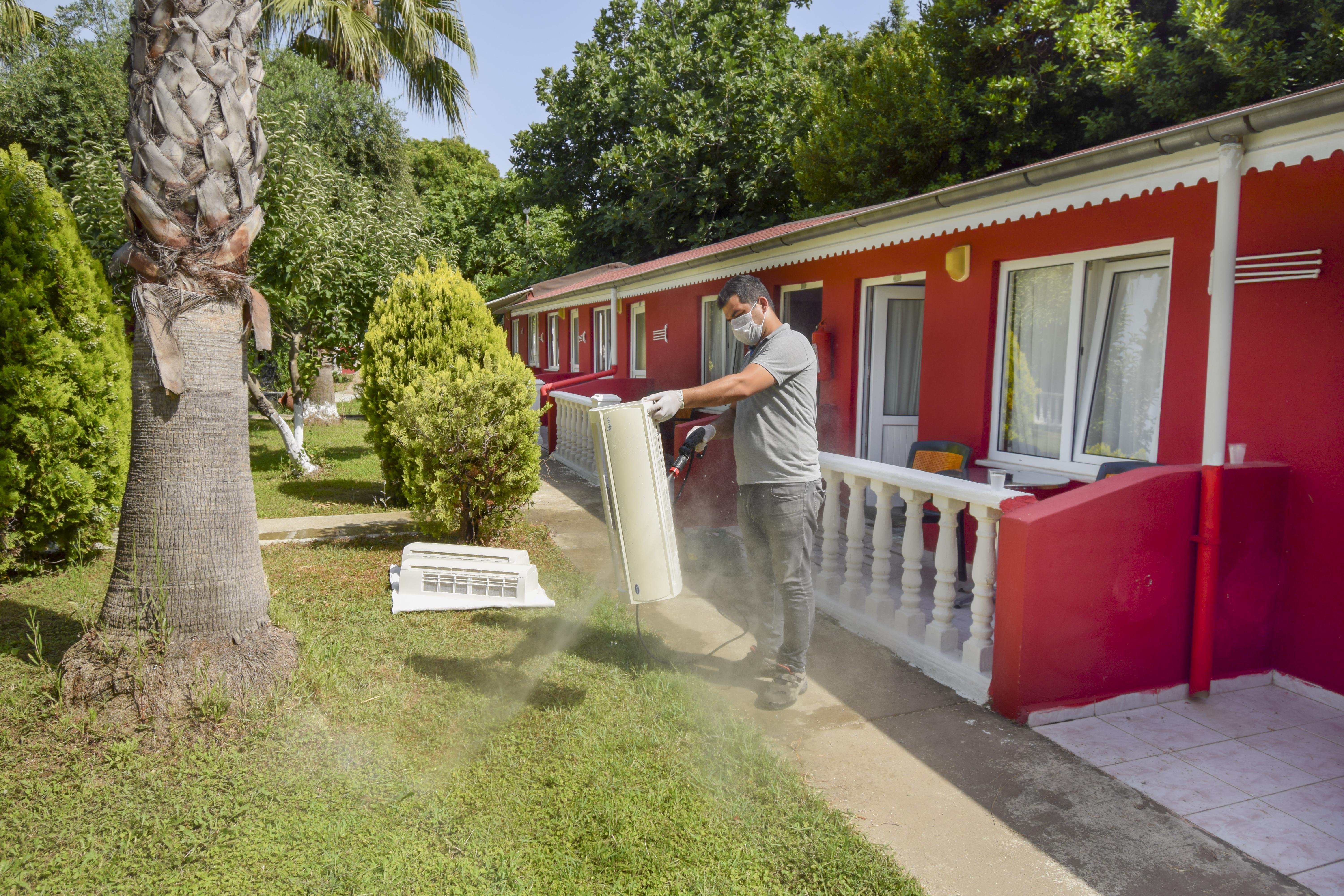 Altinkum Bungalows Side Exterior photo